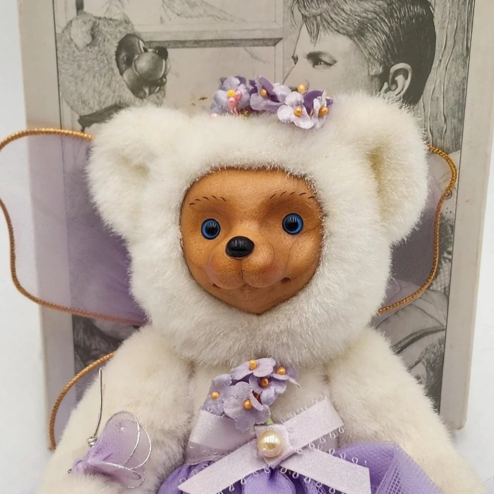 Robert Raikes Spring Flower Fairy Purple Limited Edition With Box Tags 10